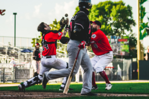 REDHAWKS AND GOLDEYES SPLIT DOUBLEHEADER AT NEWMAN