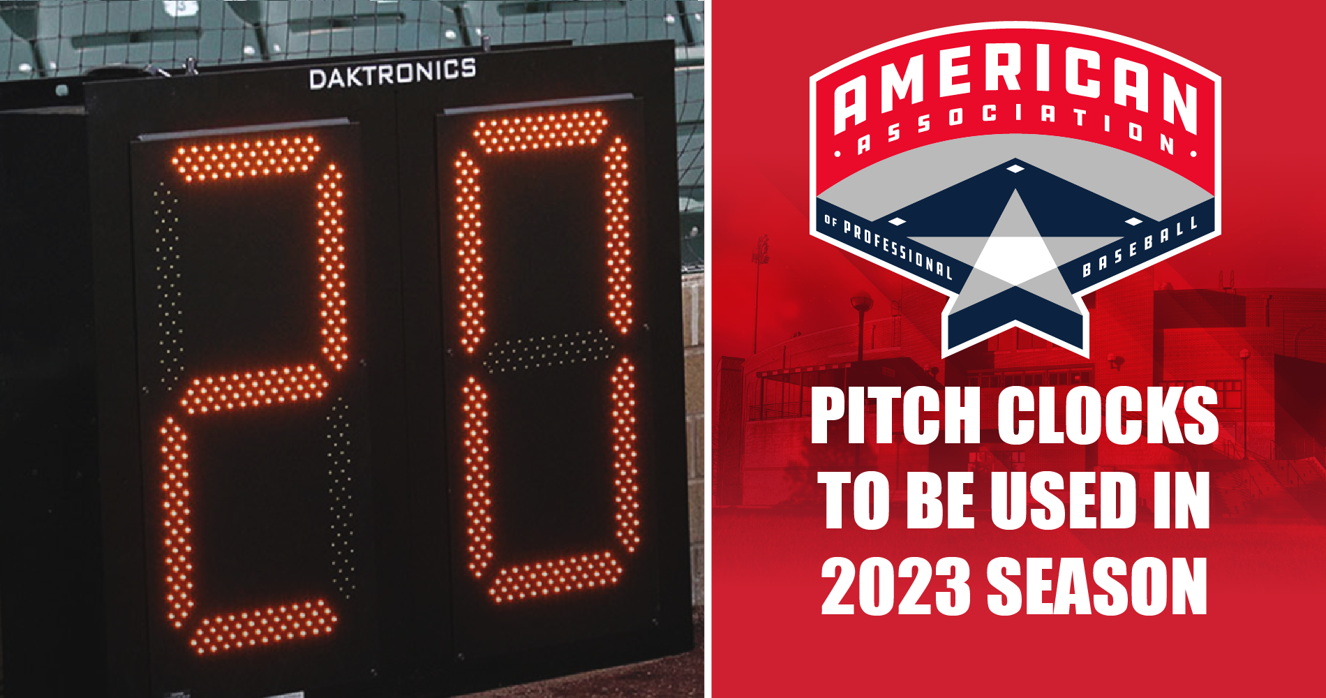 American Association Adds Pitch Clock For 2023 Season