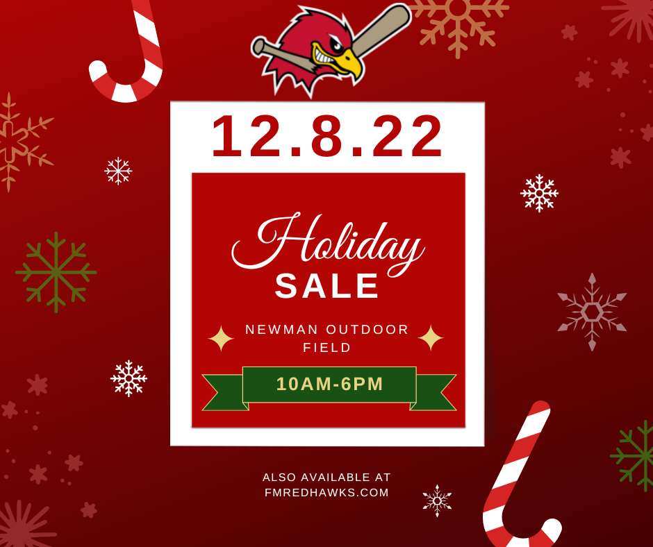 RedHawks Holiday Sale Set for 12/8