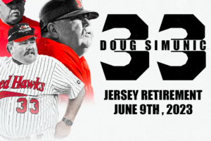 Doug Simunic Jersey Retirement-June 9