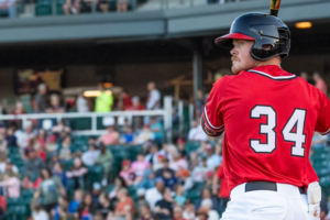 Jake Hjelle homers in loss to Chicago