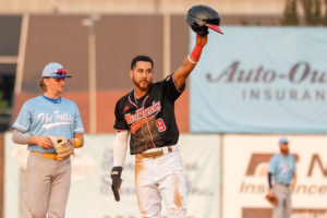 Ismael Alcantara breaks RedHawks stolen base record in series opener 