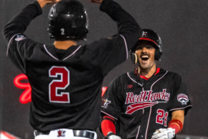 RedHawks take both games of doubleheader against Lincoln