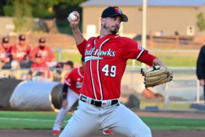 RedHawks take Game 1 of West Division Series