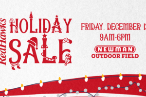 Stop By The RedHawks Holiday Sale on December 13th