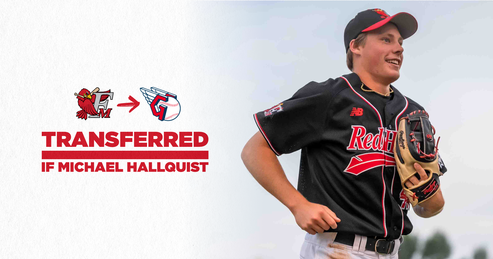 RedHawks IF Michael Hallquist signs with Cleveland Guardians organization